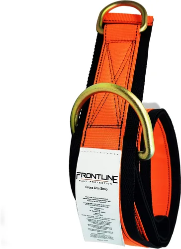 Miniatura 7 de Frontline MPS06 - Correa de brazo cruzado premium con correa reforzada de 6 pies Correas de anclaje de haz Anillo en D en ambos extremos