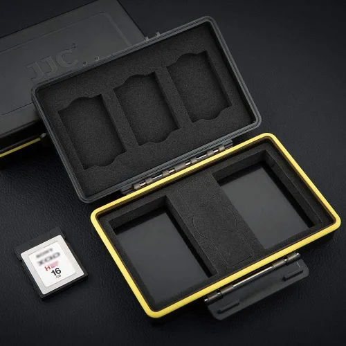 Miniatura 9 de JJC Estuche de almacenamiento de batería para cámara y XQD CFexpress tipo B tarjetero para Nikon EN-EL15 EN-EL15a EN-EL15b EN-EL14 en Nikon Z9 Z7 Z6