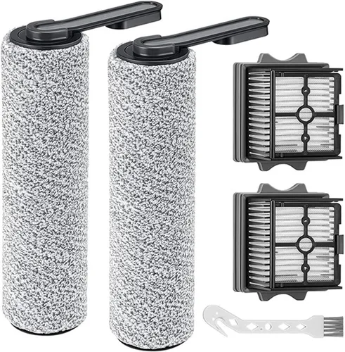 Miniatura 8 de Juego de aspiradora inalámbrica en seco y húmedo, rodillo de cepillo de repuesto y accesorios de filtro HEPA, compatible con Tineco Floor ONE S5 2
