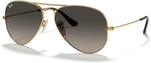 Miniatura 105 de Ray-Ban RB3025 - Lentes de sol de aviador de metal para hombre y mujer + paquete con kit de cuidado de gafas iWear de diseñador