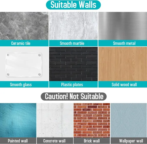 Miniatura 6 de Ganchos adhesivos resistentes, ganchos de pared autoadhesivos de acero inoxidable, ganchos adhesivos para toallas para cocina y baño, ganchos