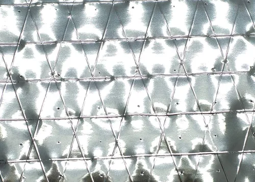 Miniatura 4 de US Energy Products - Lámina solar reflectante de barrera radiante de diamante de 1500 pies cuadrados, 4 x 375 pulgadas, aluminio reflectante, lámina
