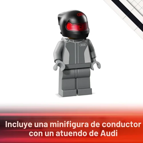 Miniatura 5 de LEGO Speed Champions Audi Revolut F1 Team R26 - Juego de construcción para niños y niñas, a partir de 10 años, kit de coche F1 para exhibir o jugar