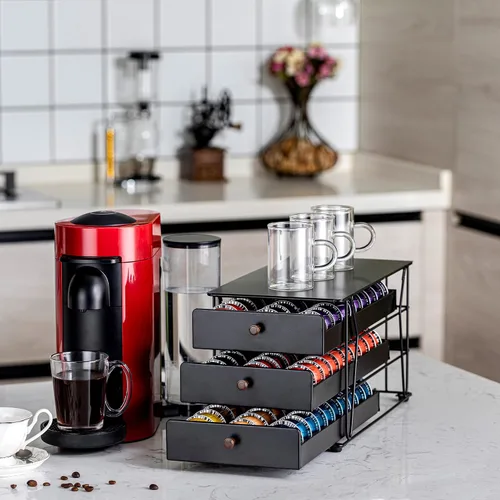 Miniatura 7 de Soporte para cápsulas Nespresso Vertuo Pod Holder para cápsulas Vertuoline (90 cápsulas-3 niveles)