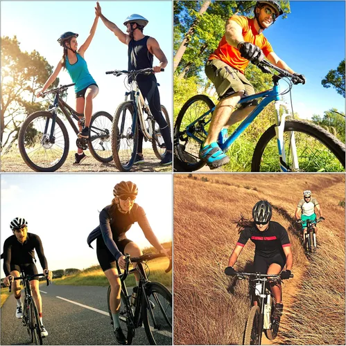 Miniatura 4 de Elevador de potencia de bicicleta ajustable, extensor de manillar de bicicleta que aumenta la altura del manillar hasta 5.3 pulgadas para la mayoría