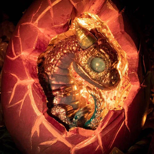 Miniatura 4 de Molde de silicona de huevo de dragón Fundición de resina epoxi arcilla de polímero Proyectos artesanales Eggling