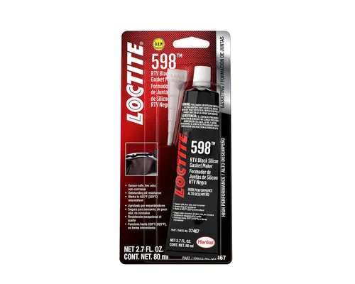 Miniatura 2 de Loctite 37467 silicona RTV 598 de alto rendimiento negra 80ml.