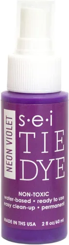 Miniatura 30 de S.E.I. Botella de spray de teñido anudado de caléndula: 2 oz. Spray de tinte de tela no tóxico, tinte permanente para ropa DIY, One Step