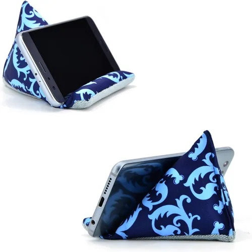 Miniatura 2 de Soporte de teléfono para escritorio, soporte de almohada para teléfono para iPhone 15 16 Pro, soportes de teléfono de tela hechos a mano tipo bean