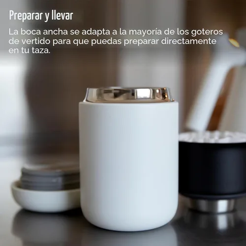 Miniatura 6 de Fellow Carter Taza de Café de 16 oz Para Viajes - Taza de Boca Ancha con Aislamiento al Vacío de Acero Inoxidable para Té y Café