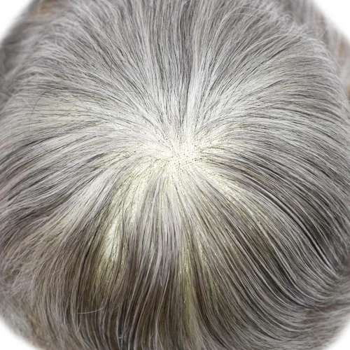 Miniatura 228 de Toupee para hombres Piezas de cabello humano real Encaje suizo para hombres Toupee unidades de cabello humano europeo para hombres Hairpieces