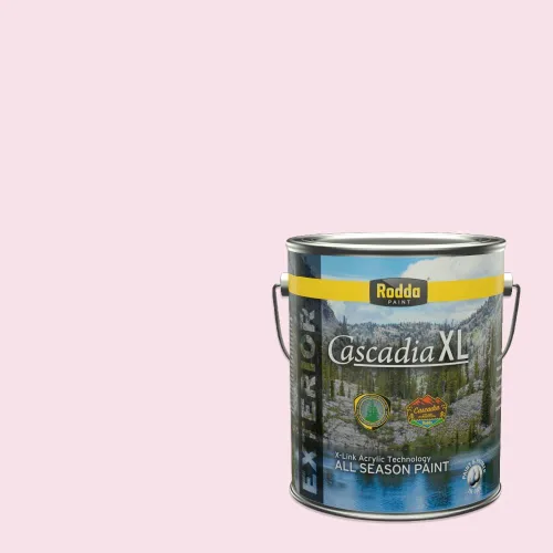 Miniatura 146 de Rodda Paint CASCADIA ZERO - Pintura satinada e imprimación para interiores en uno, 1 galón, Lady Flower Flor de señora