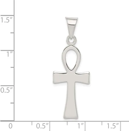 Miniatura 2 de Plata de Ley 925Colgante con forma de cruz Ankh