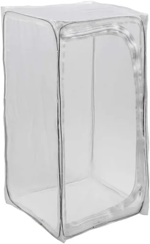 Miniatura 3 de Hábitat de mariposa monarca resistente de 30 pulgadas, jaula plegable para exteriores, terrario con protección de cremallera