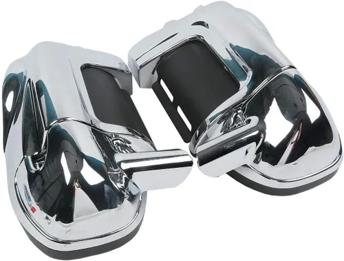 Miniatura 2 de TCT-MOTORPARTS Guantera de carenados de pierna ventilada inferior ABS para Harley Touring Road King, Street Glide, Electra Glide, Ultra-Classic