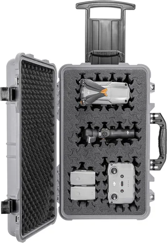 Miniatura 3 de Eylar Estuche rígido de 22 pulgadas con rodillo de mano con espuma Ragar XP Crosslink reconfigurable y reutilizable, impermeable, a prueba de golpes
