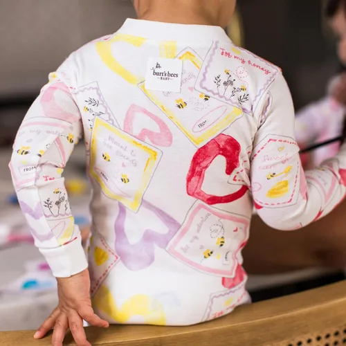 Miniatura 66 de Burt's Bees Baby Pijama para bebé niña, 100% algodón orgánico, pijama de una pieza, overol diagonal con cremallera, ajuste cómodo