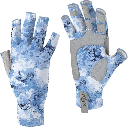 Miniatura 28 de Palmyth Guantes de pesca sin dedos con protección UV, UPF50+, guantes de sol para hombres y mujeres para kayak, senderismo, remo, conducción
