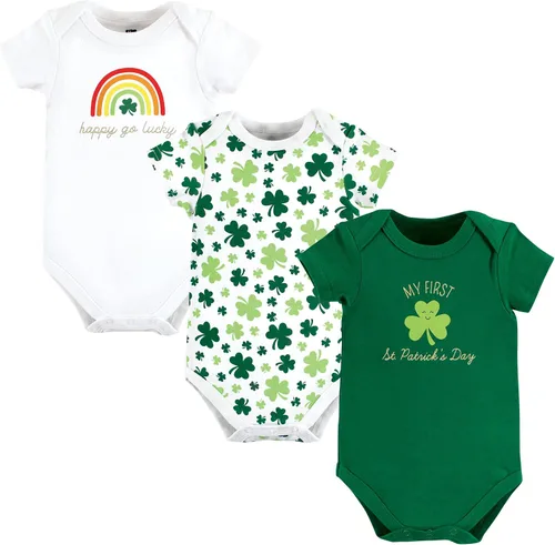 Miniatura 132 de Hudson Baby baby-girls Cotton Bodysuits 3-pack