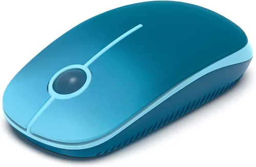 Miniatura 14 de VssoPlor Ratón Inalámbrico 2.4G, Ratón Portátil Delgado para Computadora Portátil con Receptor Nano, Ratón Óptico Silencioso para Notebook, PC
