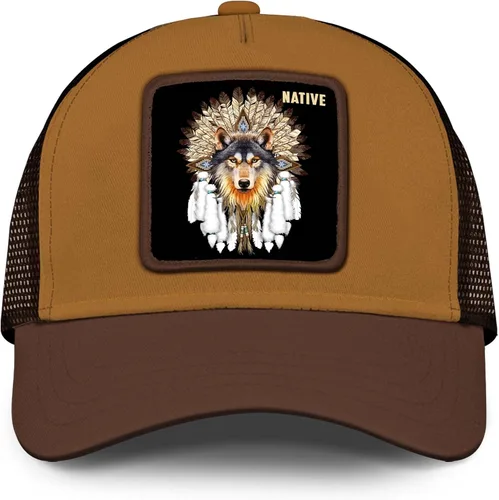 Miniatura 2 de Asvance Trucker Hat - Mesh Back Baseball Cap for Womens, Mens - Premium Native American Embroidered Hats - Gift for Mom, Dad