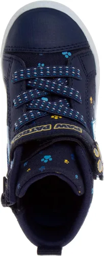 Miniatura 5 de Nickelodeon Paw Patrol - Zapatos deportivos para niños - Tenis deportivos para persecución y marshall de lona sin cordones, tenis con luz