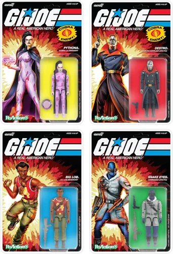 Miniatura 3 de Super7 G.I. Joe Reacción+ Ola 05 (Película) - Destro Ártico (Película) Figura de Acción