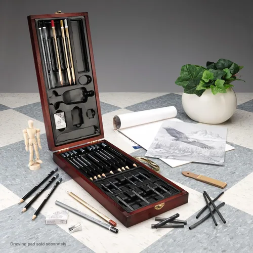 Miniatura 3 de Royal & Langnickel Estuche Premier de 40 piezas para artista de bocetos