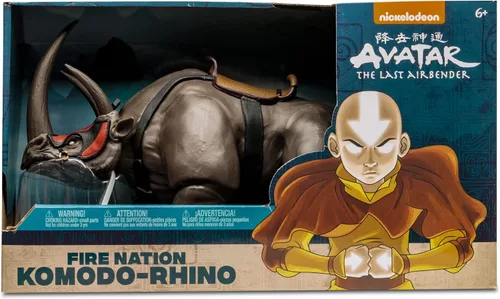 Miniatura 7 de McFarlane Toys - Avatar TLAB Criatura - Nación de FUEGO Guerra Rinoceronte