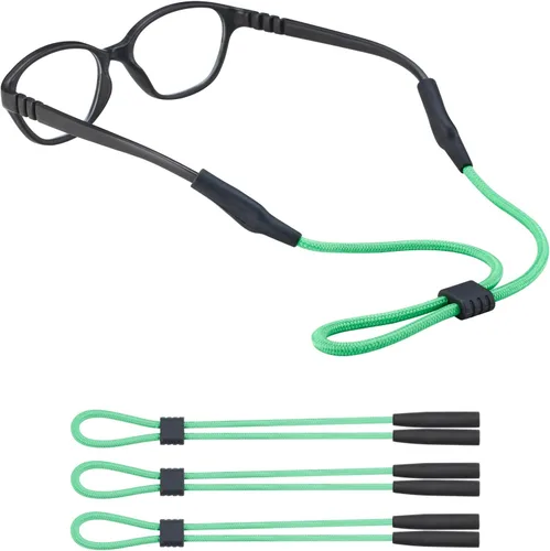 Miniatura 9 de Correa para lentes de sol para niños, niñas y niños pequeños, soportes ajustables para anteojos alrededor del cuello, correa para gafas, cordón