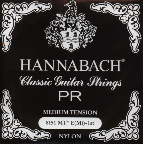 Miniatura 4 de Cuerdas para guitarra clásica Series 815 High tension Silver special E1 single string