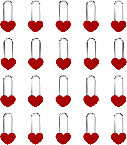 Miniatura 25 de Candado de amor VeYocilk de 3.5" 50mm en forma de corazón, candado de corazón negro para deseos de amor, ideal para bodas, San Valentín