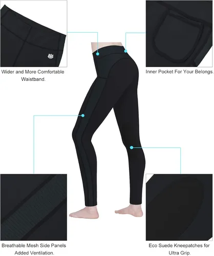 Miniatura 4 de FitsT4 - Mallas de equitación para mujer, con parche para la rodilla, ventiladas