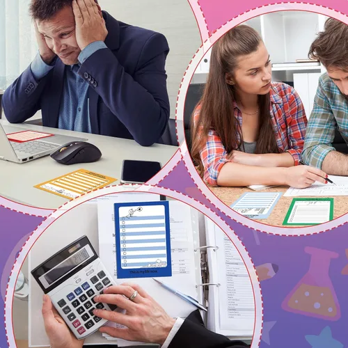 Miniatura 6 de Yeaqee 12 blocs de notas divertidos para compañeros de trabajo, divertidos bloc de notas sarcásticos, bloc de notas divertido para lista de tareas