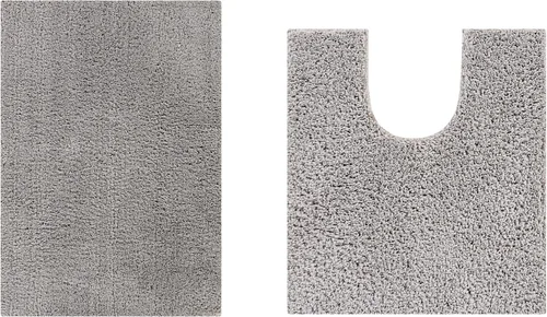 Miniatura 56 de Better Trends Micro Collection - Tapetes de baño, alfombra suave, alfombra de felpa absorbente, alfombra de baño 100% poliéster para suelo de baño