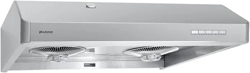 Miniatura 8 de Pacific Campana de ventilación de cocina AC30BS – Campana extractora debajo del gabinete de 30 pulgadas – Ventilación de campana de acero inoxidable