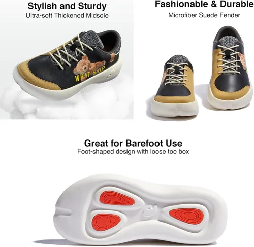 Miniatura 7 de UIN Zapatos deportivos de moda pintados artísticos para mujer, puntera ancha, con cordones, ligeros, cómodos, para caminar y viajar, Bartello