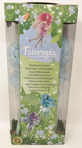 Miniatura 4 de Fairytopia Sparkle Fairy Barbie Muñeca azul