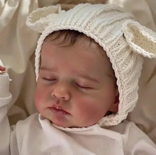 Miniatura 5 de Anano Muñecas Reborn de Bebé de Silicona de Cuerpo Completo - Muñeca de Bebé Realista de 20 pulgadas, Muñeca de Bebé de Silicona Completa para Niña