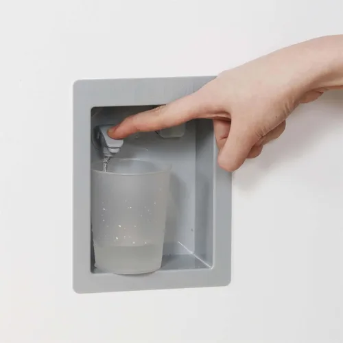 Miniatura 8 de Conjuntos de Cocina de Jugar de Madera Grandes en Rincón con Máquina de Hielo, Dispensador de Agua, Panificadora, Lavadora, Pantalla Electrónica