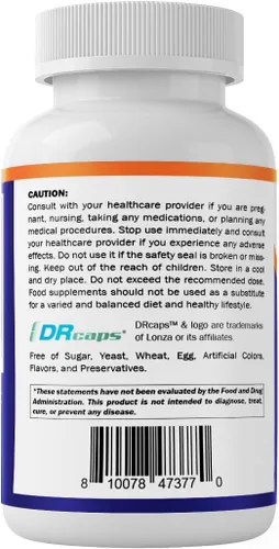 Miniatura 9 de Vitamatic Complejo Lactobacillus Reuteri – 22 mil millones de UFC por cápsula de liberación retardada – 60 cápsulas – Apoyo a la salud digestiva e