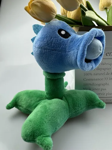 Miniatura 7 de JHESAO 8 "Plantas de guisantes y zombies Peashooter Plush Zombies Toys PVZ Plush 1 2 Peluche suave muñeca de guisante de hielo juguete nuevo
