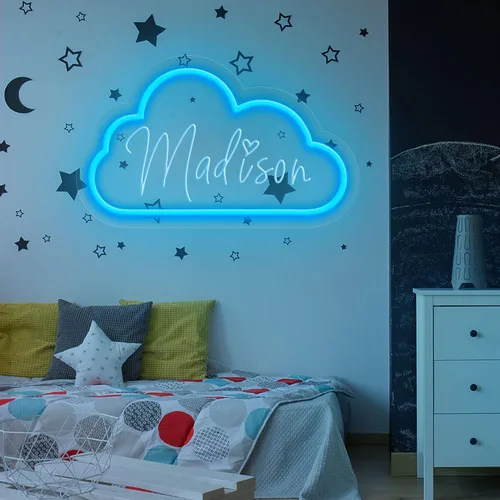 Miniatura 6 de Letrero de neón personalizado alimentado por USB para decoración de pared, arte personalizado tallado, luz de neón LED 3D personalizable, boda