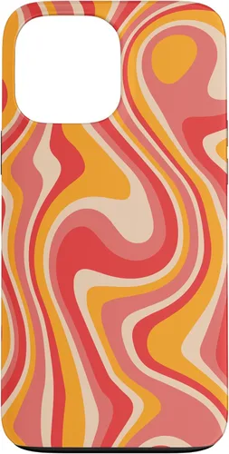 Miniatura 22 de iPhone 11 Pro Max Retro Groovy Liquid Swirl Hippie 70's 80's Psychedelic Phone Case