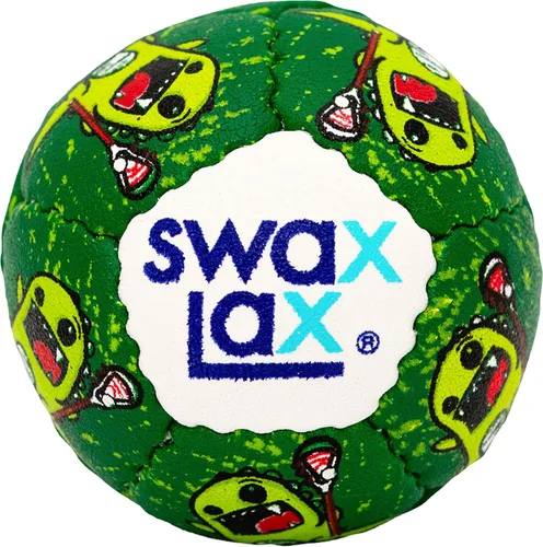 Miniatura 16 de Swax Lax Pelota de entrenamiento para Lacrosse - Práctica para interiores y exteriores con menos rebotes y menos pique