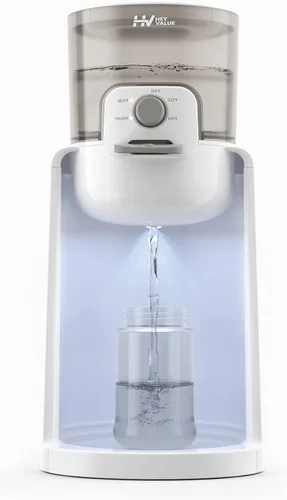 Miniatura 10 de Calentador de agua, calentador de biberones HEYVALUE para bebé, fabricante de fórmula con luz nocturna, 4 controles de temperatura y mantiene