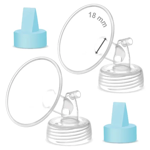Miniatura 17 de Maymom Pieza de bomba compatible con bombas Spectra Ameda Luna, Incl Brida de boca ancha de 0.59 pulgadas; no original Spectra S1 S2 9 Plus Synergy