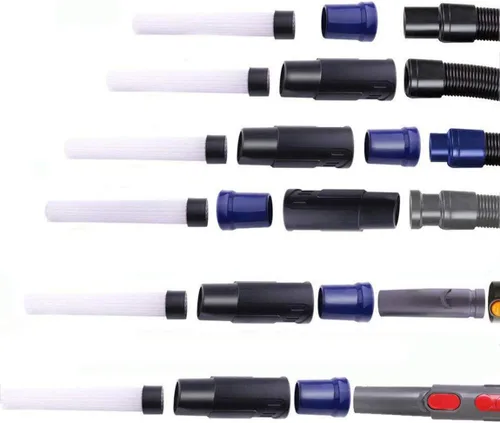 Miniatura 3 de Herramienta de extensión flexible compatible con aspiradora Dyson V11 V10 V8 V7 con accesorio de liberación rápida, convertidor de adaptador