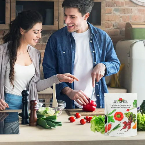 Miniatura 5 de Burpee Semillas de verduras Heirloom, paquete variado con 35 variedades de semillas de plantas, más de 30,000 semillas de jardín, semillas mixtas