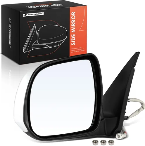 Miniatura 11 de A-Premium Espejo eléctrico para puerta del lado del pasajero, compatible con Toyota Highlander 2008 2009 2010 2011 2012 2013 – Espejo retrovisor